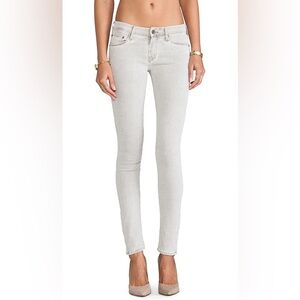 Mother Denim The Looker Pop! Skinny Jeans Driftwood Wash Mid Rise Size 29
